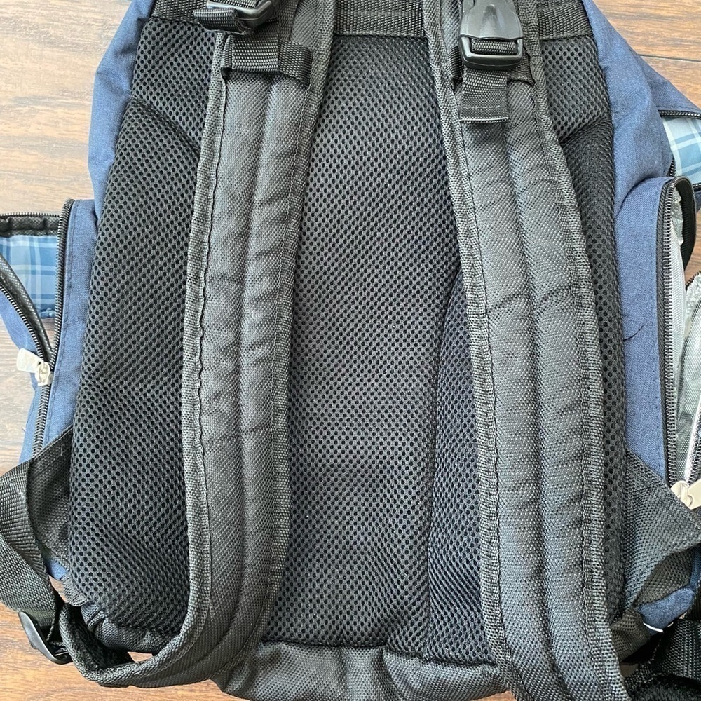 Fisher-Price Backpack Diaper Bag, Blue - Picture 6 of 16